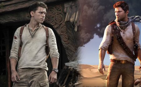 Tom Holland probo Uncharted por primera vez en el set de Homecoming