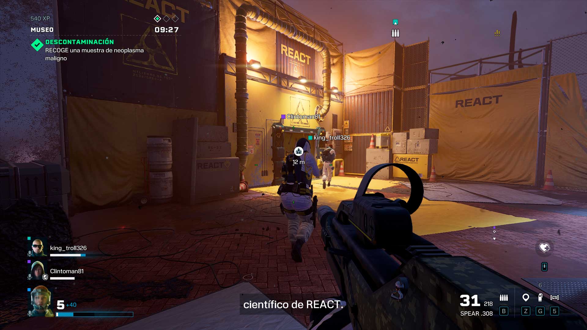 Rainbow Six Extraction 