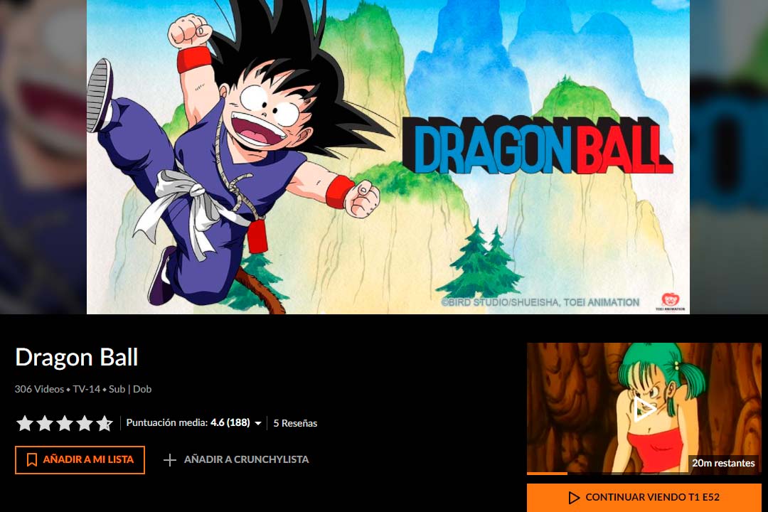 Dragon Ball Crunchyroll