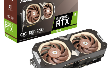 Presentación de la tarjeta gráfica ASUS GeForce RTX 3080 Noctua Edition