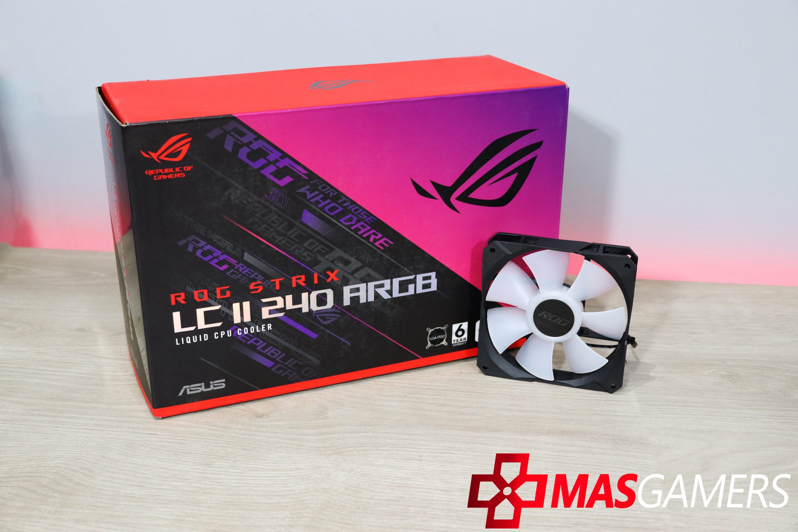Imagen de ROG STRIX LC II 240 ARGB – REVIEW