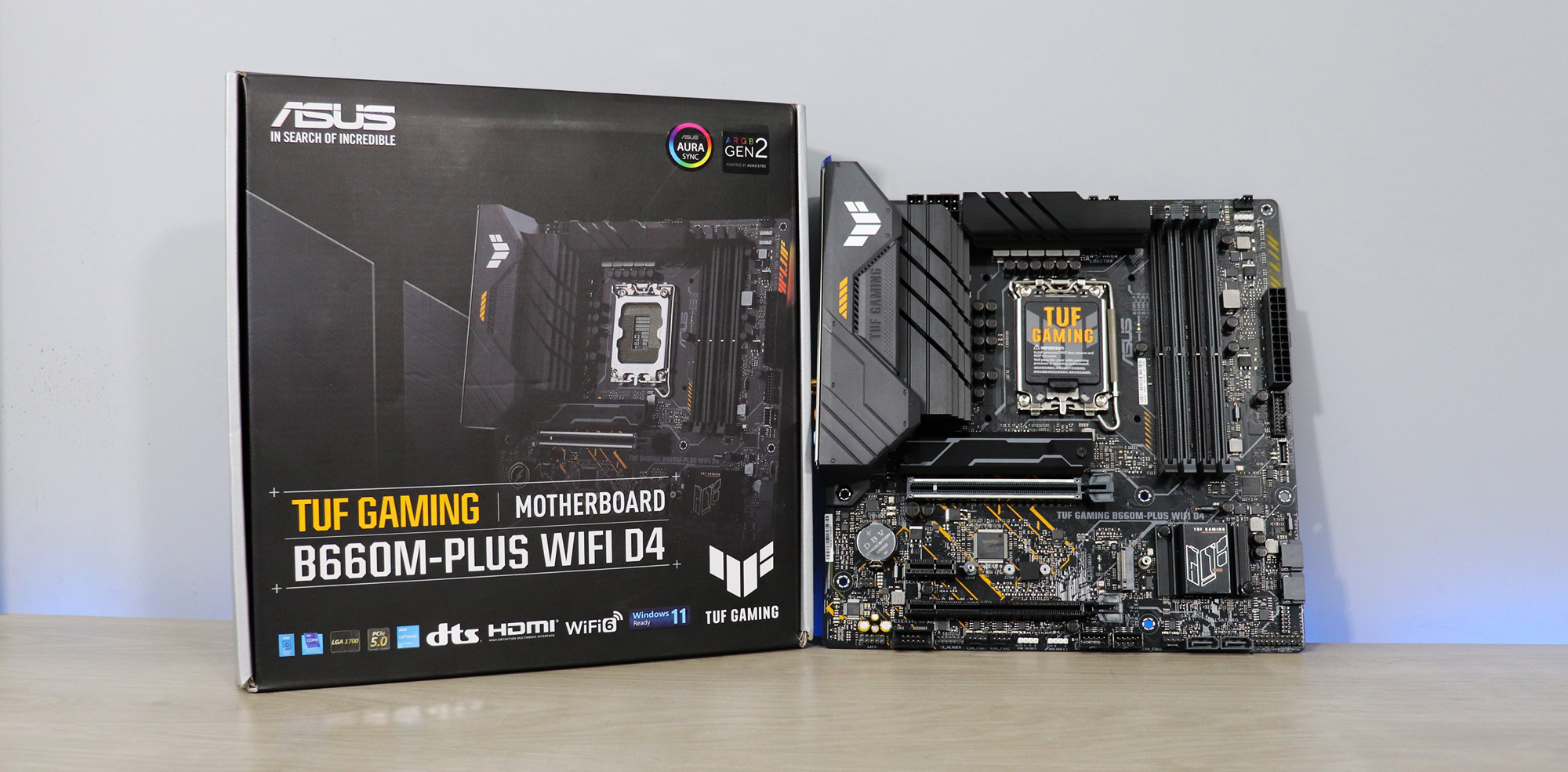 Imagen de TUF GAMING B660M-PLUS WIFI D4 – REVIEW