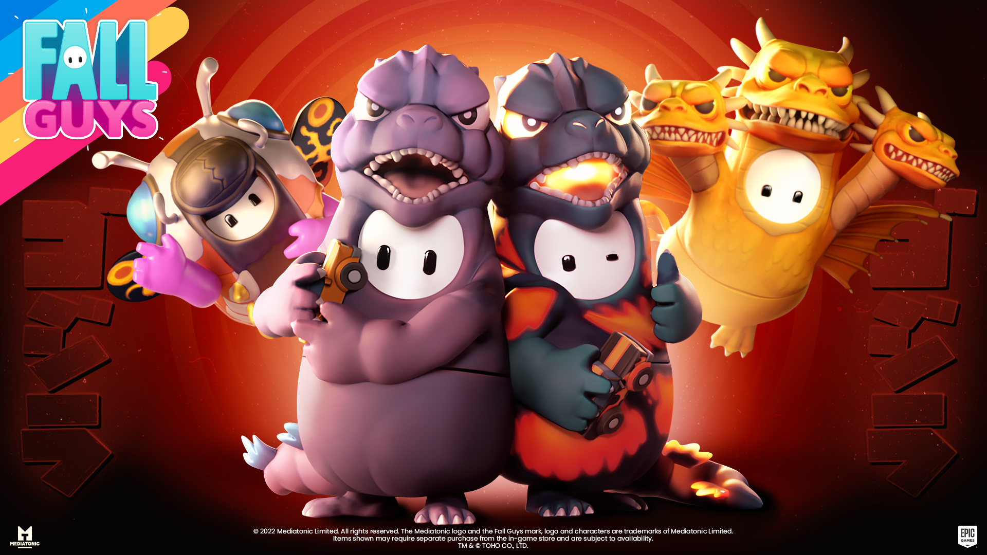 godzilla fall guys
