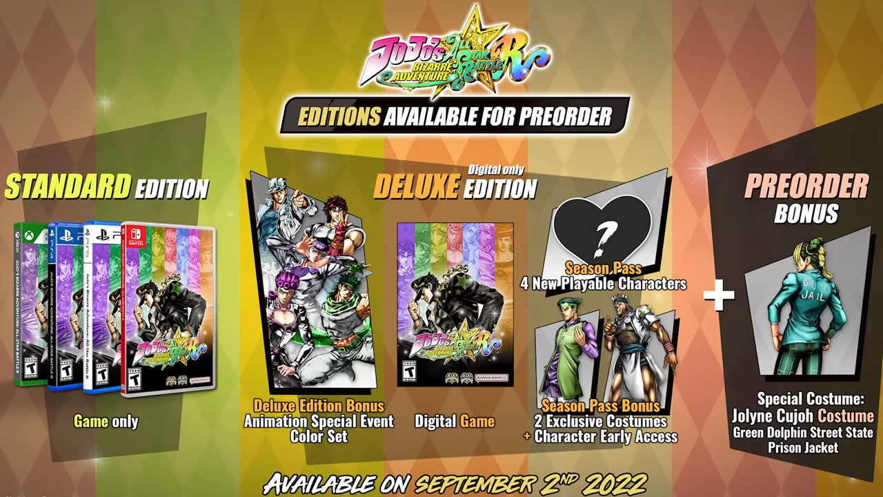 jojo bizzare all stars r