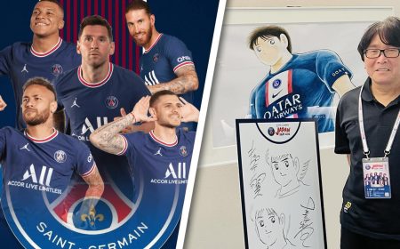 Artista de «Super Campeones» sorprende a futbolistas del PSG