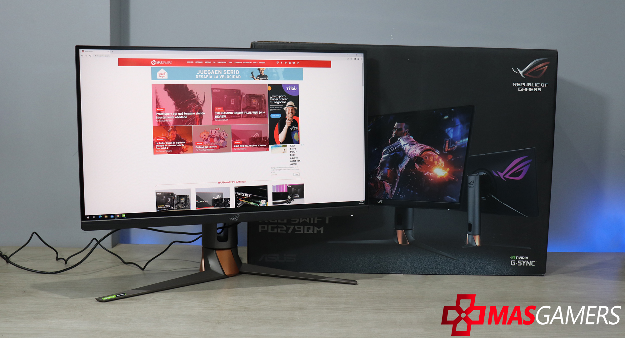 Imagen de ROG SWIFT PG279QM – Review