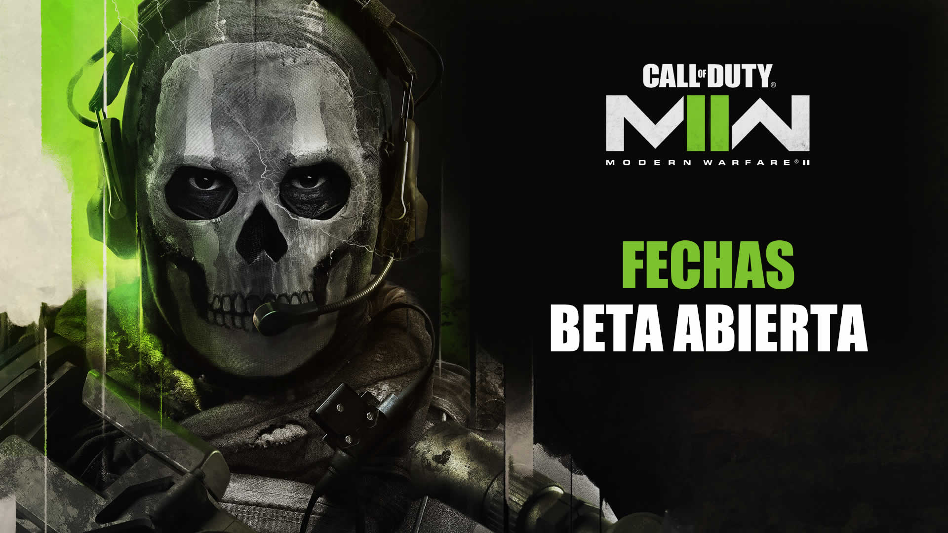 call of duty mw2 betra abierta fechas