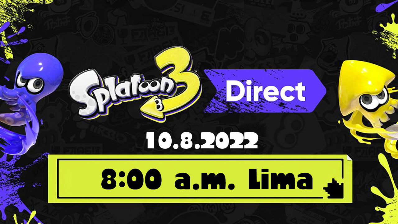 Nintendo confirma un Splatoon 3 Direct para esta semana
