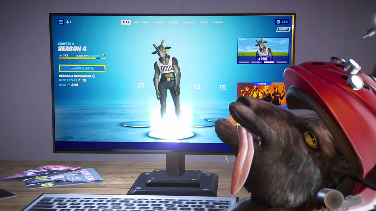 fortnite goat simulator
