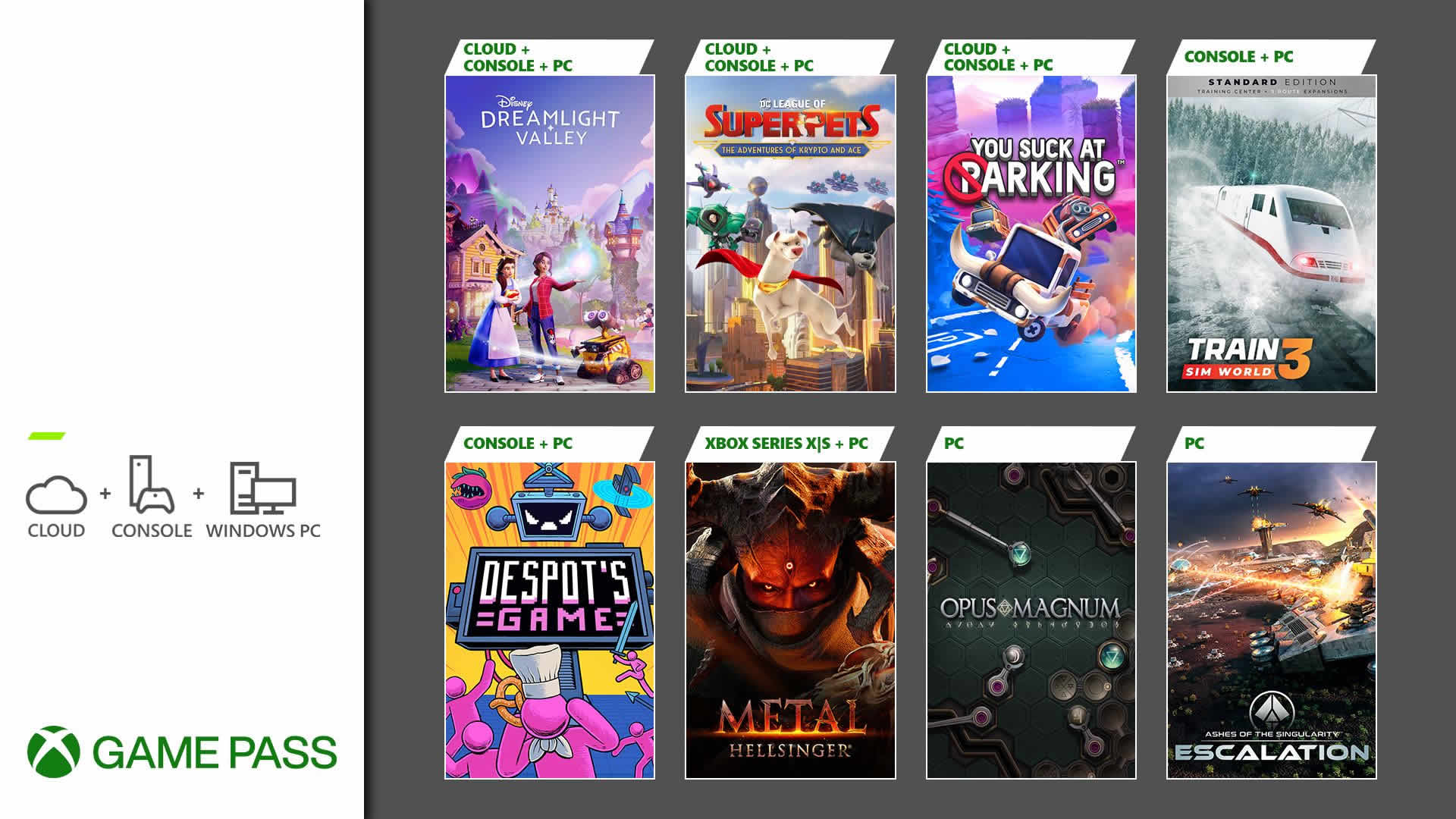 game pass septiembre