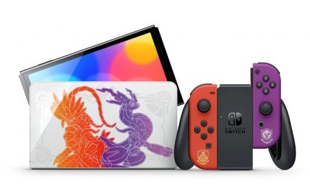 Nintendo devela Switch OLED de Pokémon Violet y Scarlet