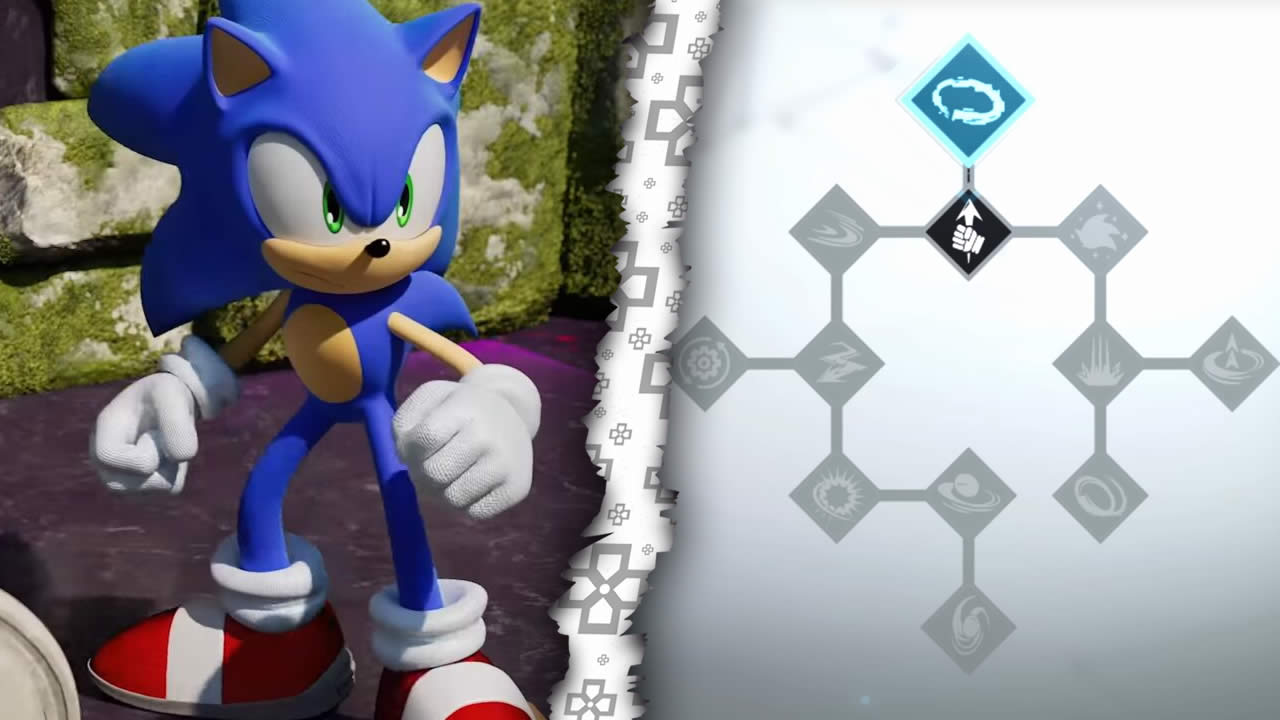 Sonic Frontiers da detalles sobre su nuevo árbol de habilidades