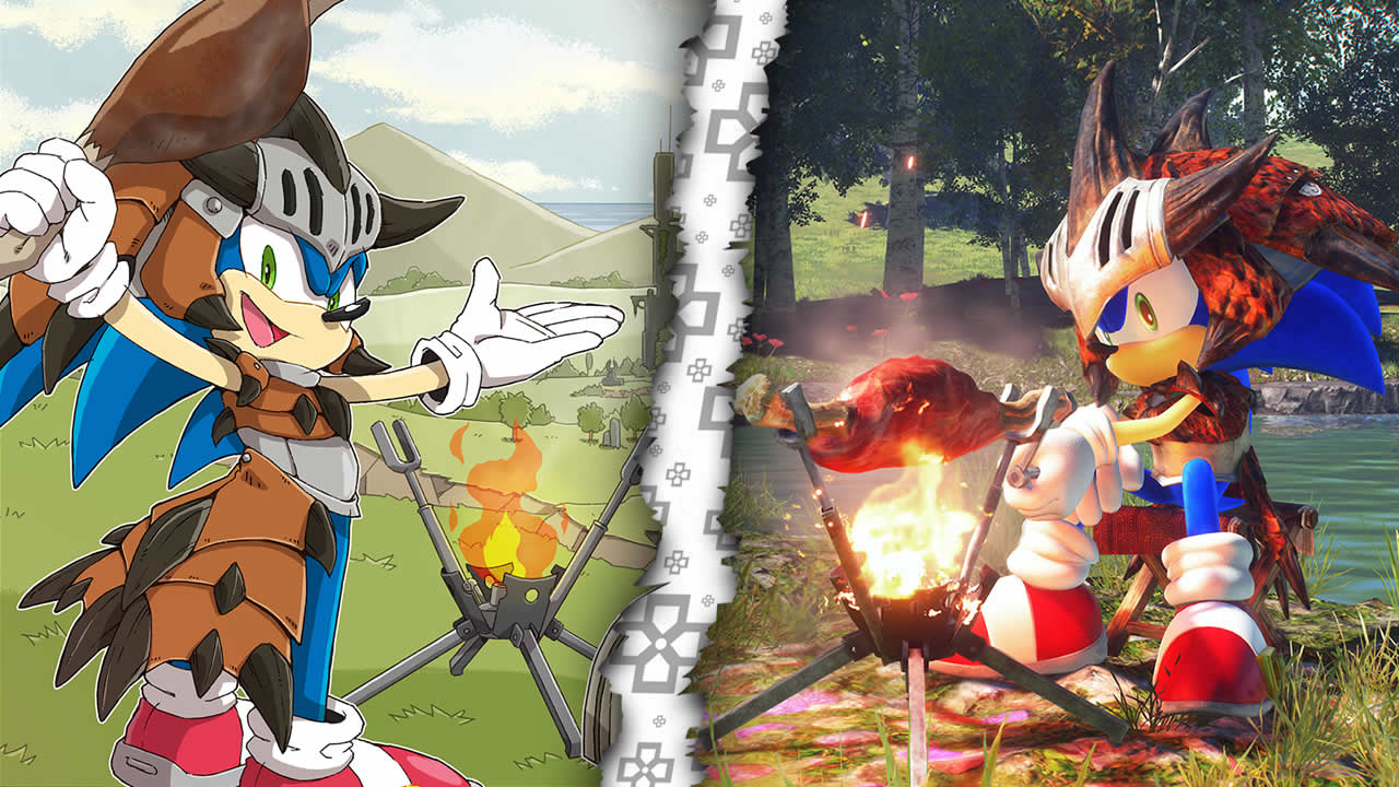 sonic frontiers monster hunter