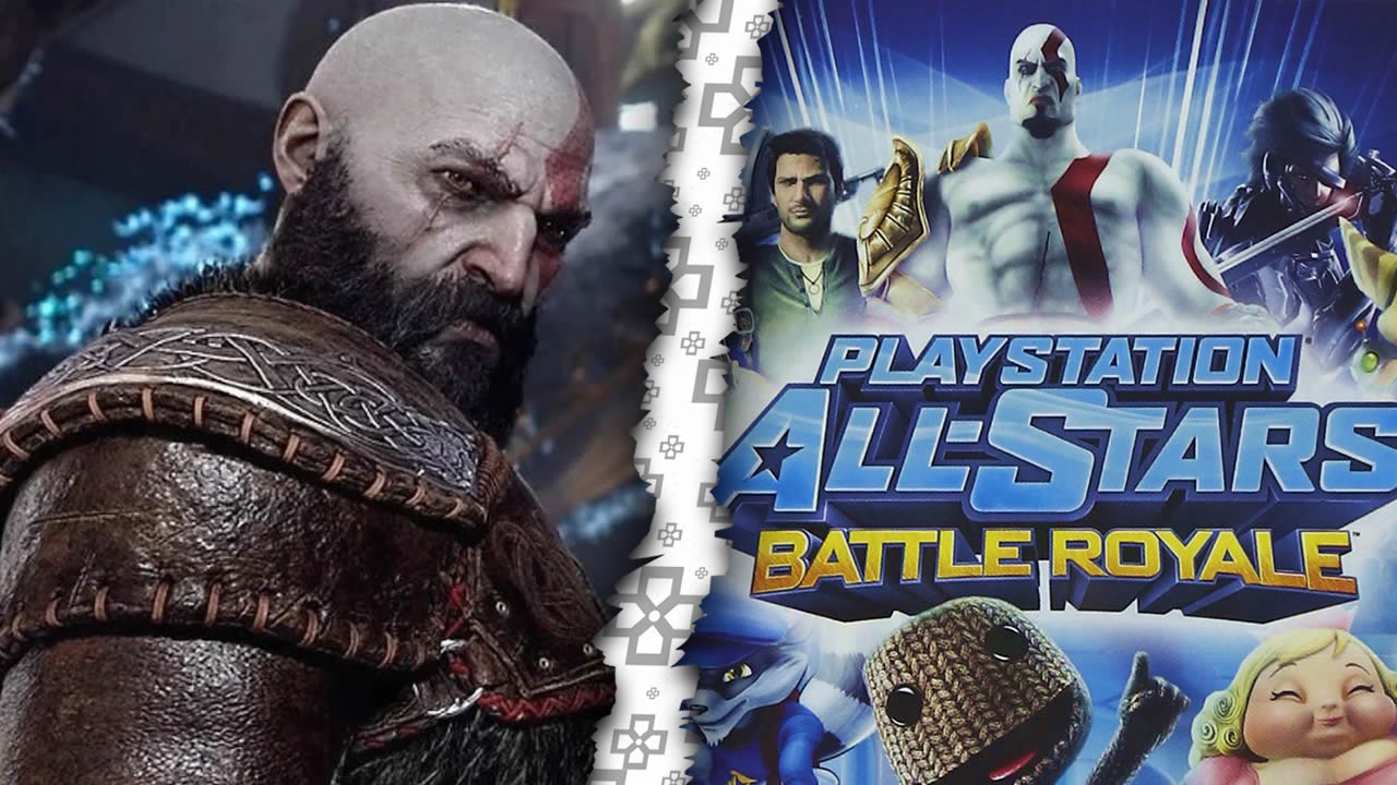 god of war playstation all stars