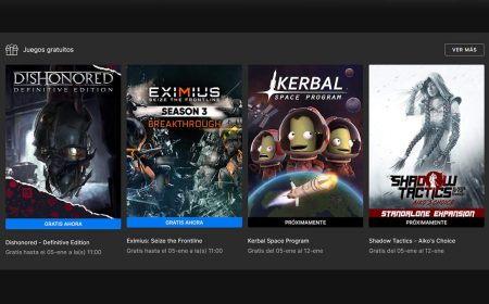 Dishonored y más juegos GRATIS llegan hoy a la Epic Games Store