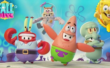 Bob Esponja y sus amigos llegan hoy a Fall Guys