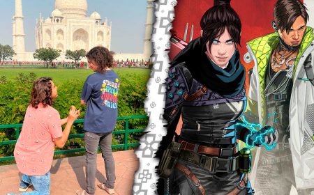 Italiana viajó hasta la India para casarse con su novio a quien conoció en Apex Legends