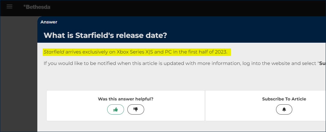 starfield 2023