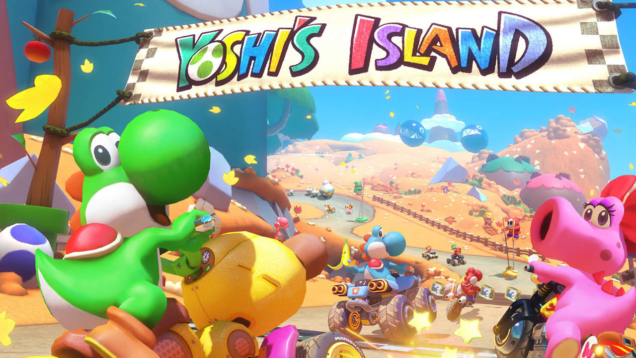 mario kart 8 yoshi birdo
