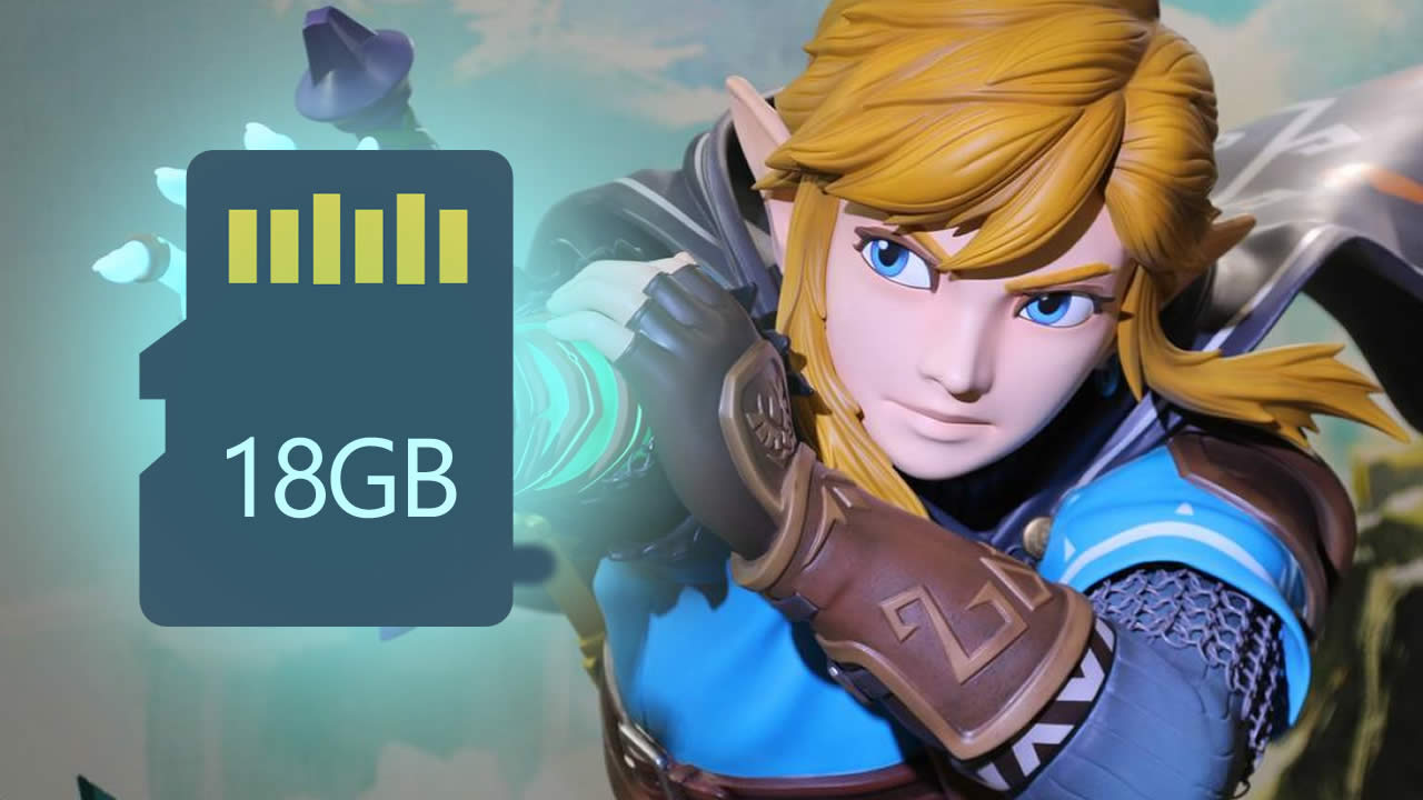 zelda 18gb