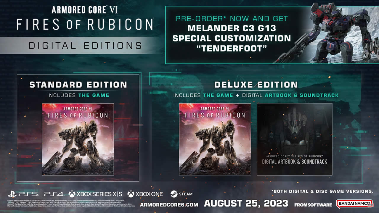 armored core 6 fecha