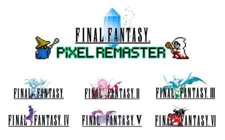 Final Fantasy Pixel Remaster ya tiene fecha de salida en PS4 y Switch