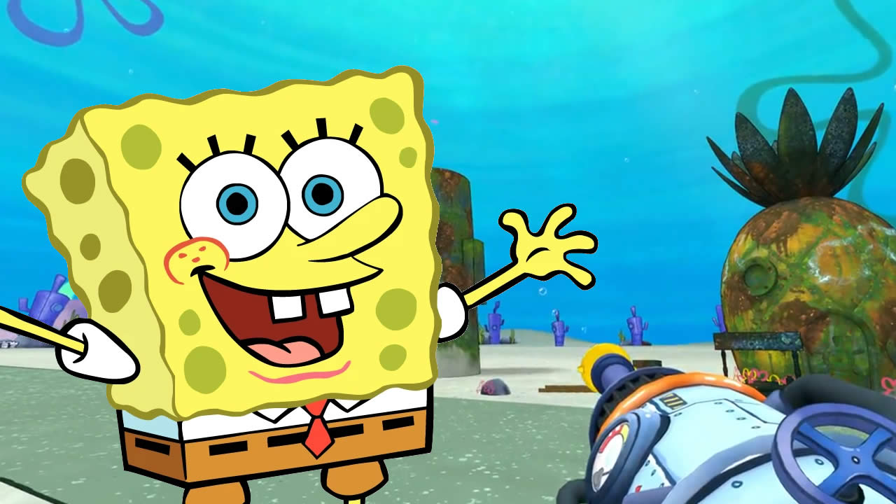 powerwash bob esponja
