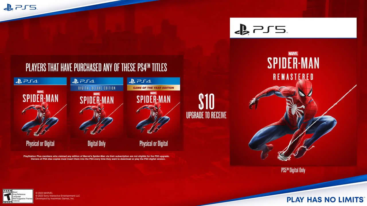 spider-man remastered