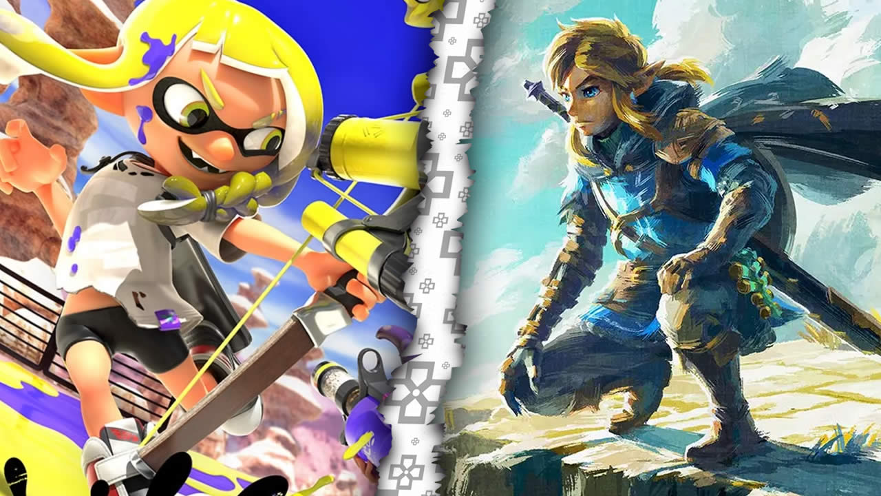 zelda splatoon sports