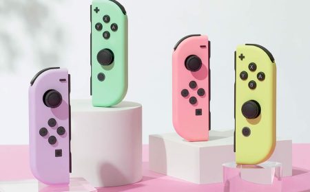 Nintendo devela nuevos Joy-Con en colores pastel