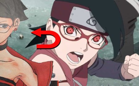 Primer vistazo al nuevo diseño de Sarada para la segunda parte de Boruto