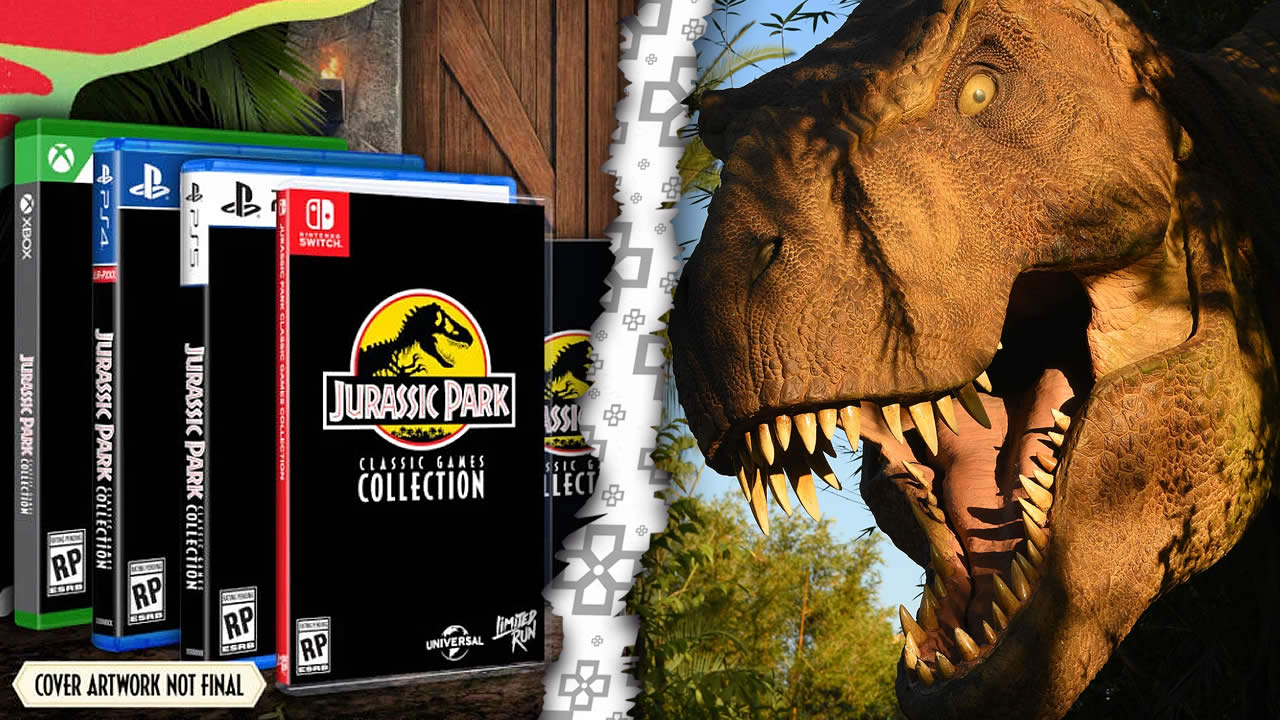 jurassic park colección retro