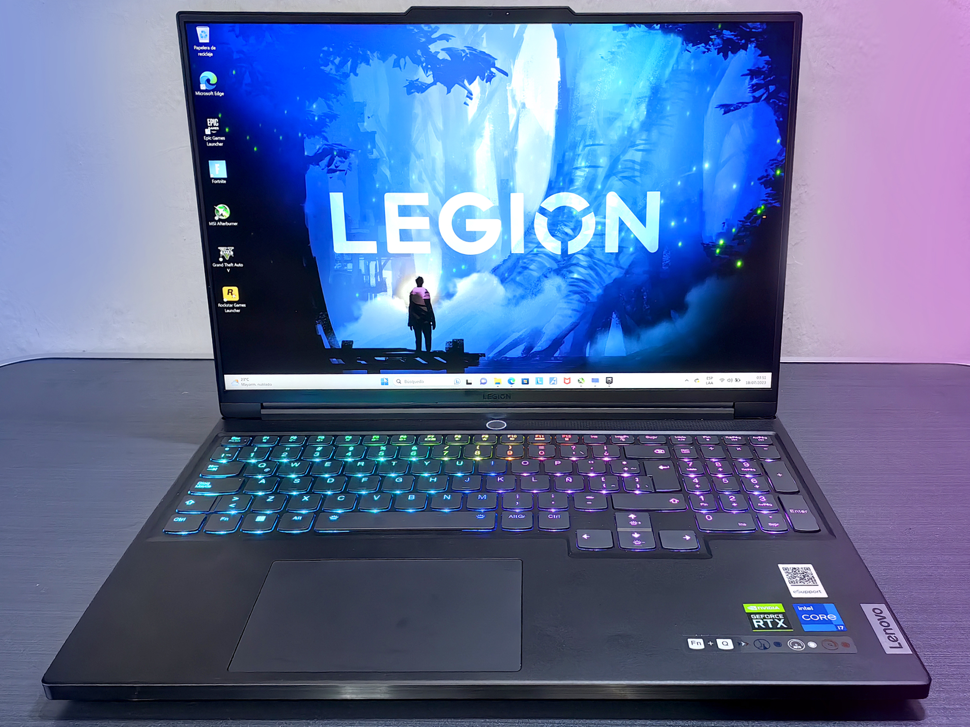 Imagen de Lenovo Legion S7 16IAH7 | REVIEW