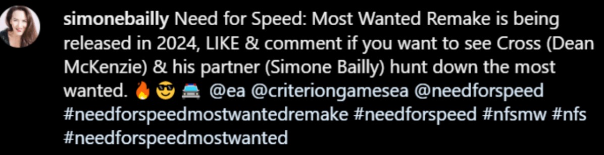 need for speed most wanted