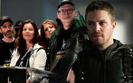 Stephen Amell, ex Green Arrow, dice que apoya el sindicato pero no la huelga de actores