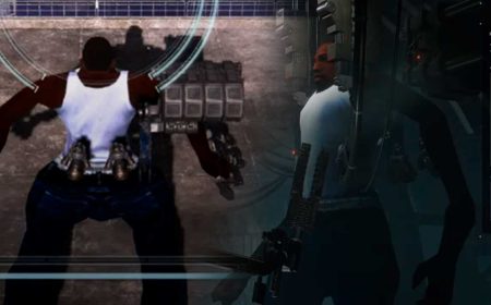 Un modder ya colocó a CJ de San Andreas como Mecha en Armored Core VI