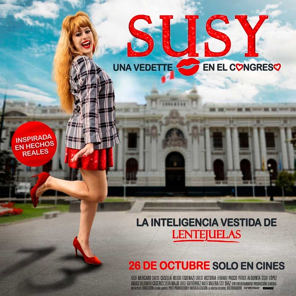 Susy una vedette en el congreso