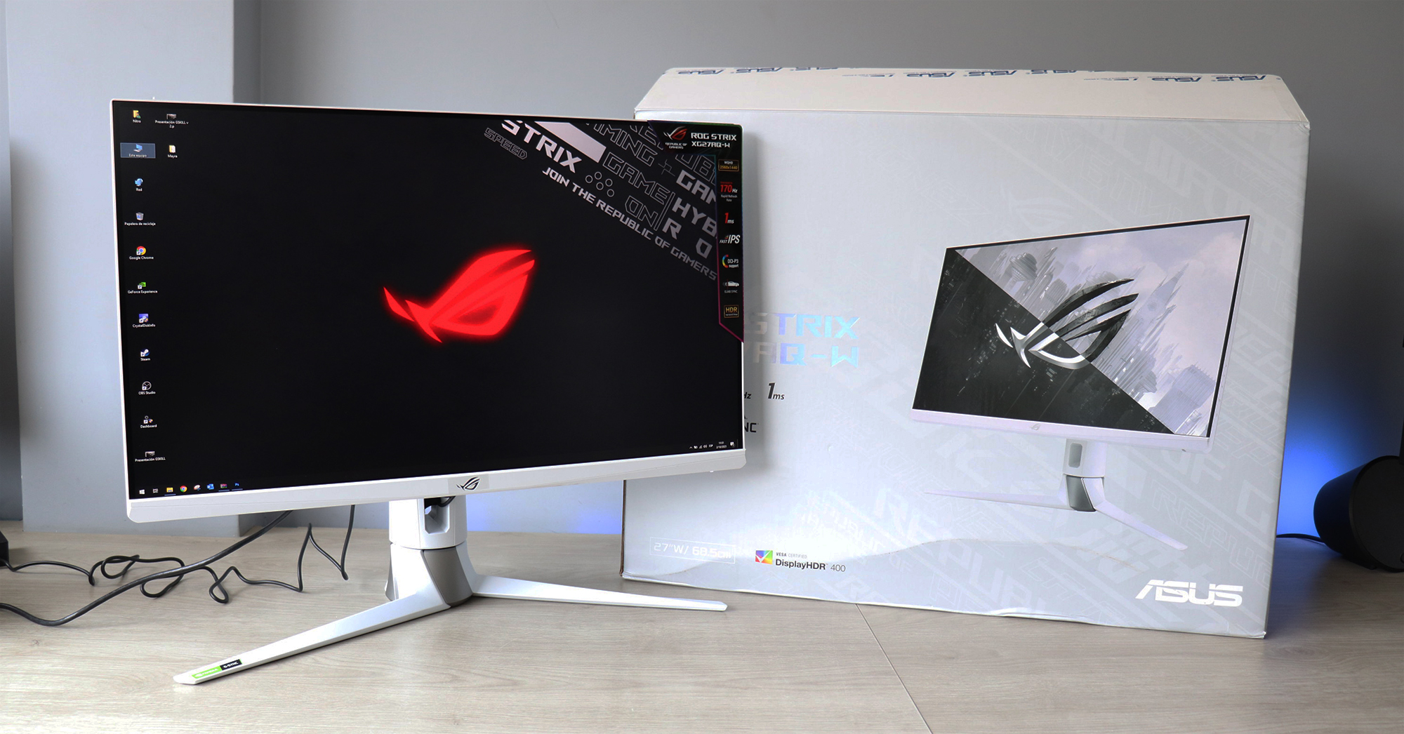 Imagen de ROG STRIX XG27AQ-W – Review