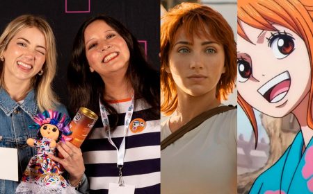 Voz de Nami en latino conoce a Emily Rudd, la Nami del live action de One Piece