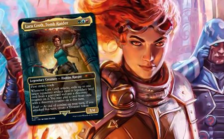 Así luce el increíble arte de las cartas de Tomb Raider para Magic the Gathering