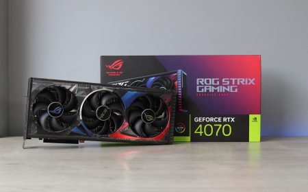 ASUS ROG STRIX GEFORCE RTX 4070 – REVIEW