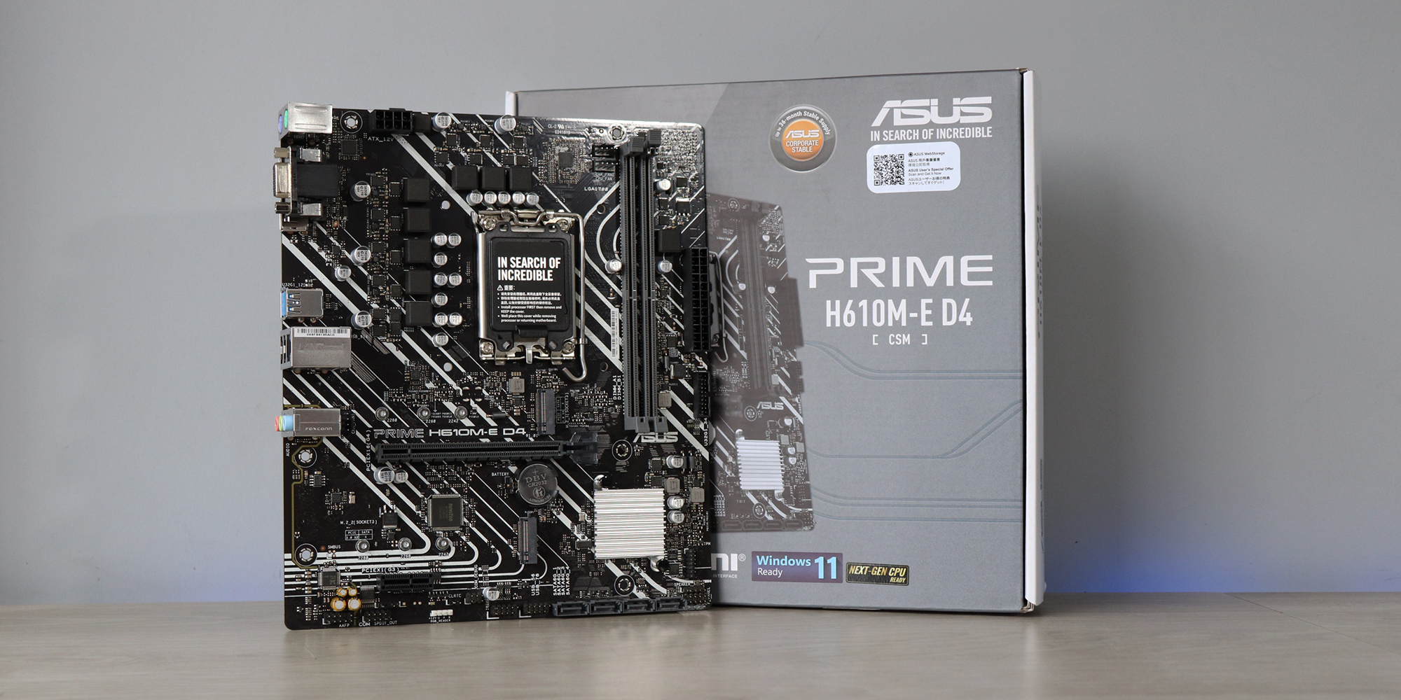 Imagen de ASUS PRIME H610M-E D4 (CSM) – REVIEW