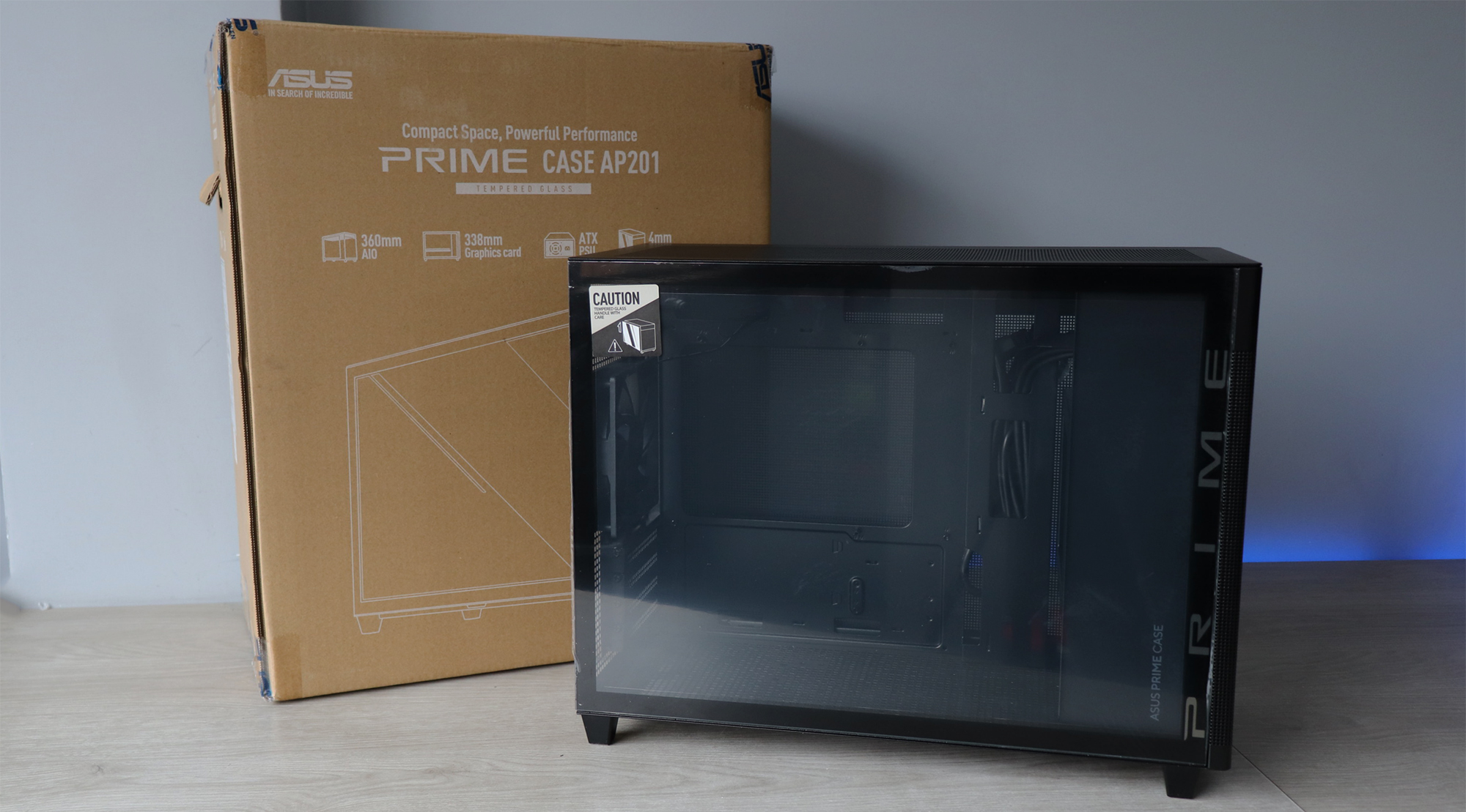 Imagen de CASE ASUS PRIME AP 201 – REVIEW
