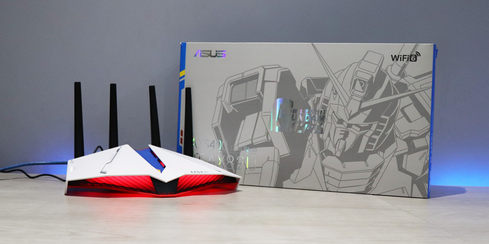Imagen de ASUS RT-AX82U GUNDAM EDITION – REVIEW