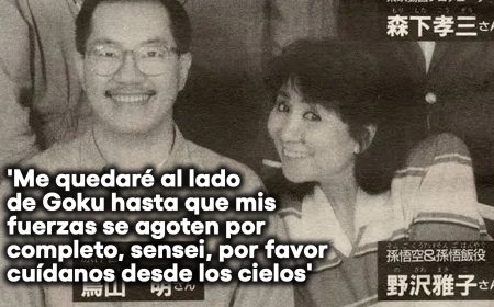 La voz original de Goku se despide de Akira Toriyama