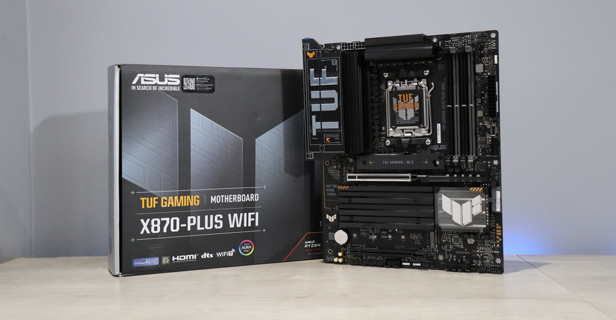 Imagen de ASUS TUF X870-PLUS WIFI – REVIEW