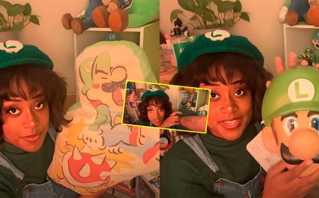Fan de Luigi se hace viral al mostrar su colección del personaje en redes
