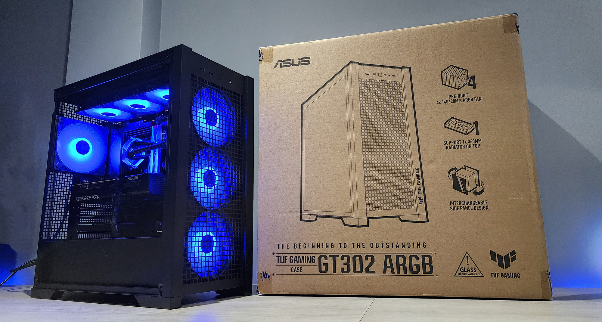 Imagen de ASUS TUF GAMING GT 302 ARGB - REVIEW