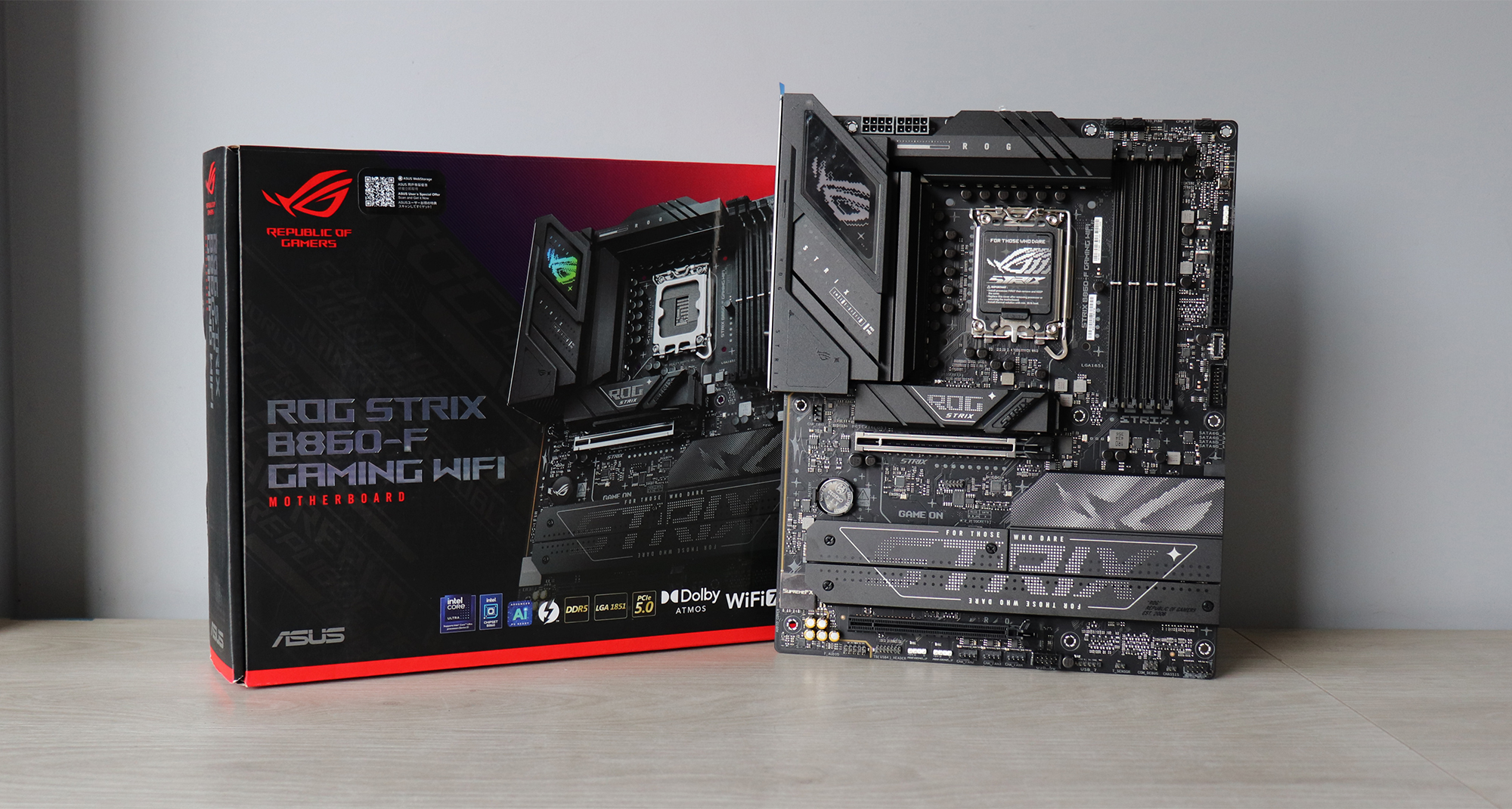 Imagen de ASUS ROG STRIX B860-F GAMING WIFI – REVIEW