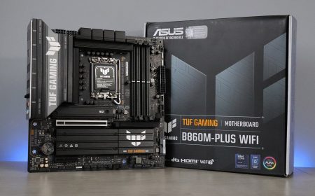 ASUS TUF GAMING B860M-PLUS WIFI – REVIEW